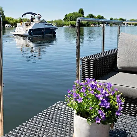 Hausboot La Mare Seeblick Lejlighed Weyhe