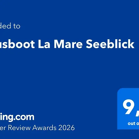Hausboot La Mare Seeblick Weyhe